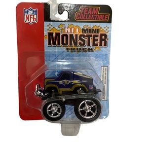 Fleer Mini Monster Truck Baltimore Ravens NFL Edition